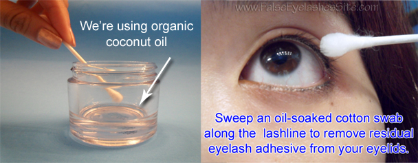 How To Take Off Eyelashes With Hair Glue